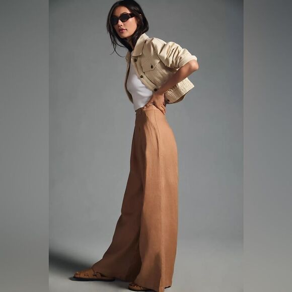 RUMER Pepper Linen Pants NWT - Picture 3 of 11